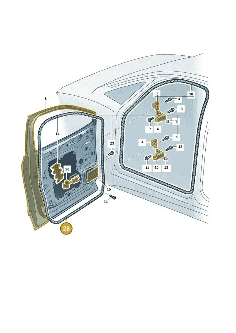 11A837701A — Volkswagen ID.4 Pro (2020-2023) diagram 11a831000, position 26
