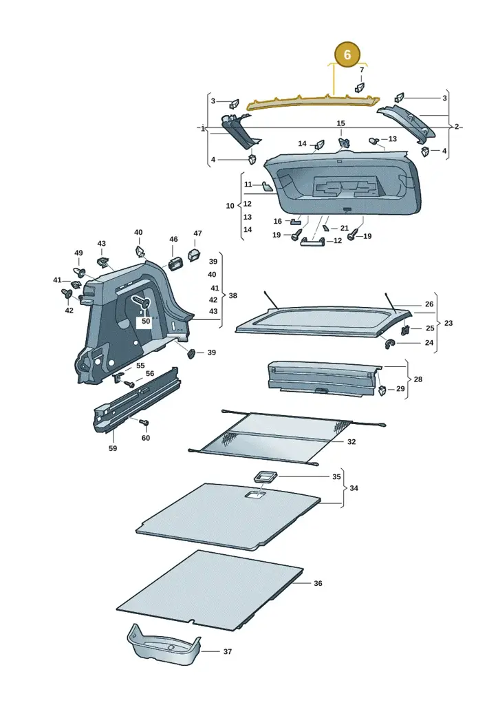 11A867707B4PK — Volkswagen ID.4 Pro (2020-2023) diagram 11a867080, position 6
