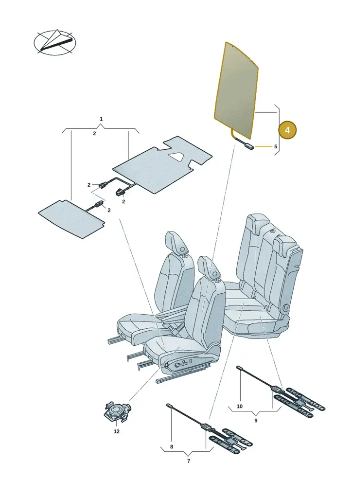 11A963557 — Volkswagen ID.4 (2020-2025) diagram 11a963000, position 4
