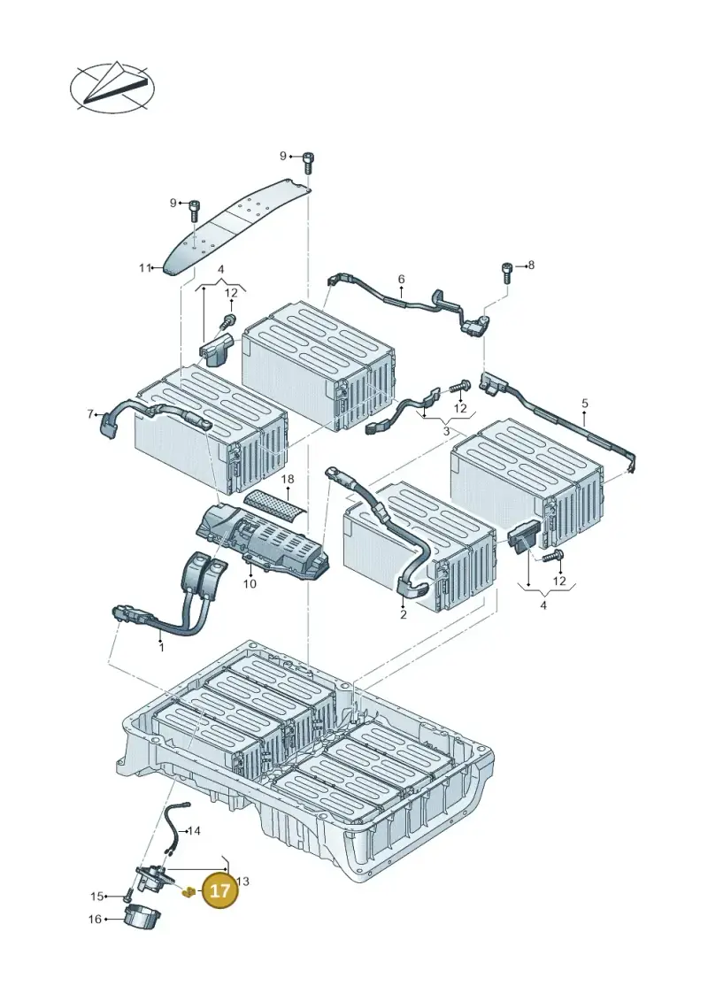 12E915359E — Volkswagen Multivan (2021-) diagram 793915750, position 17