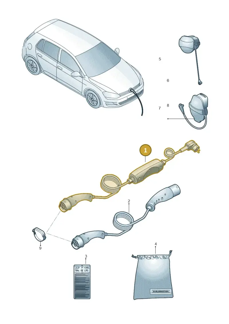 12E971675CF — Volkswagen Golf 2.0 (2016-2020) diagram 827970000, position 1