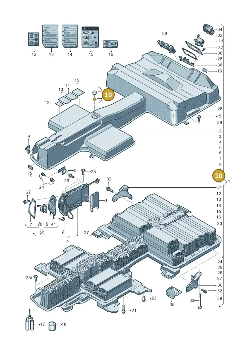 12E998754 — Volkswagen E-Crafter 35 (2018-2024) diagram 774915500, position 10