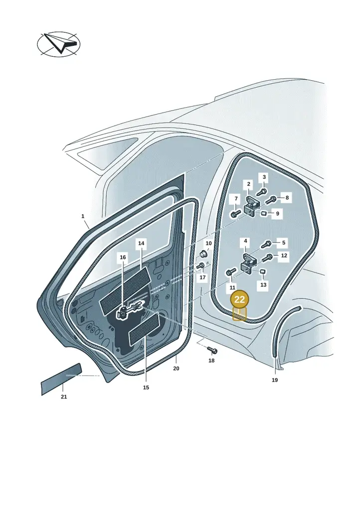 14A867913C9B9 — Volkswagen ID.7 Limousine Pro (2023-) diagram 14b833000, position 22
