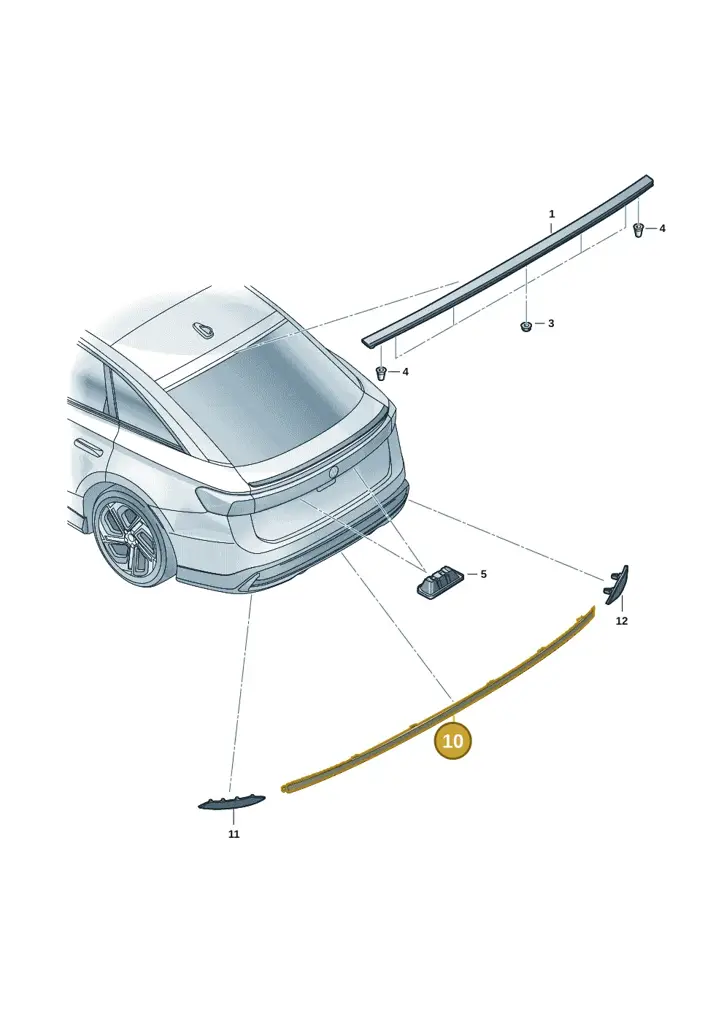 14A945103A — Volkswagen ID.7 Limousine Pro (2023-) diagram 14b945030, position 10