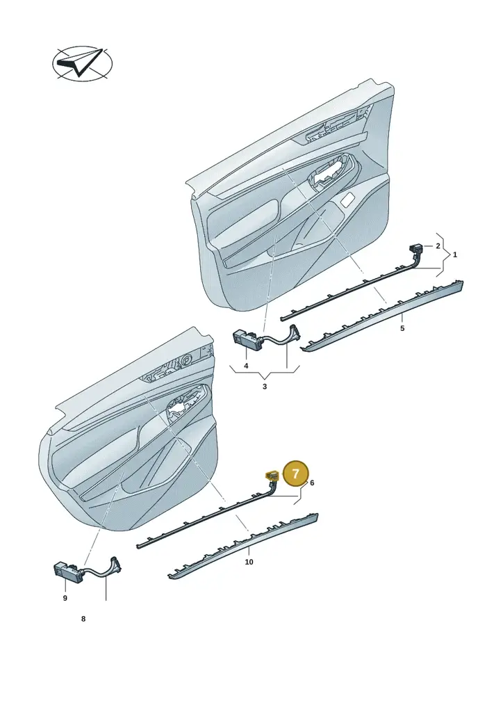 14A947581AC — Volkswagen ID.7 (2023-2025) diagram 14b947000, position 7