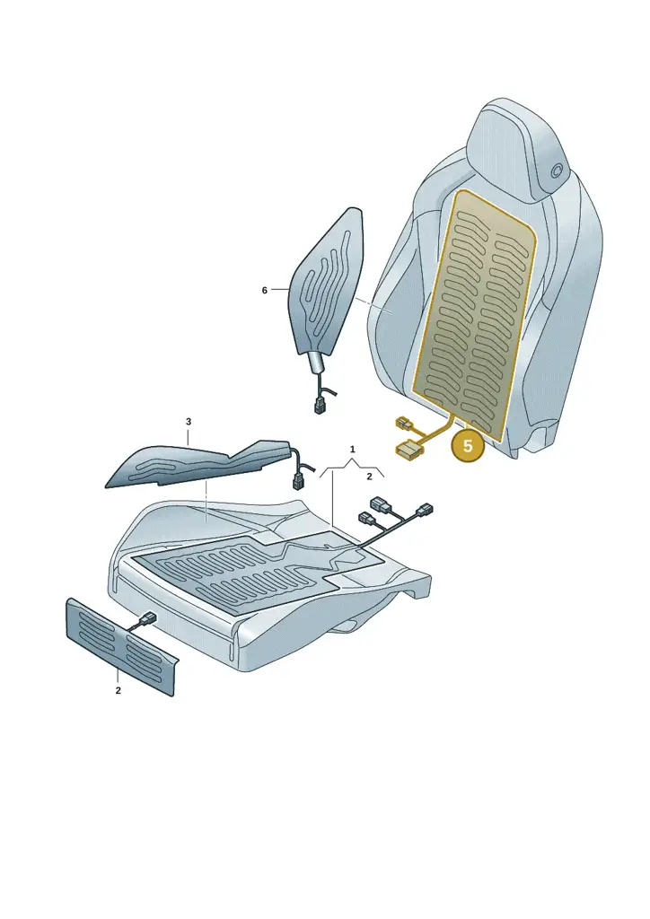14A963557 — Volkswagen ID.7 Limousine Pro (2023-) diagram 14b963000, position 5