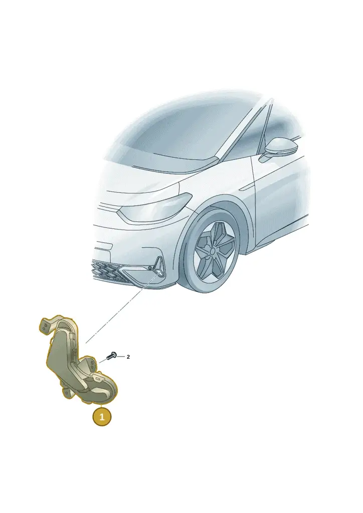 14B941056C — Volkswagen ID.3 Pro (2019-2024) diagram 10a941040, position 1