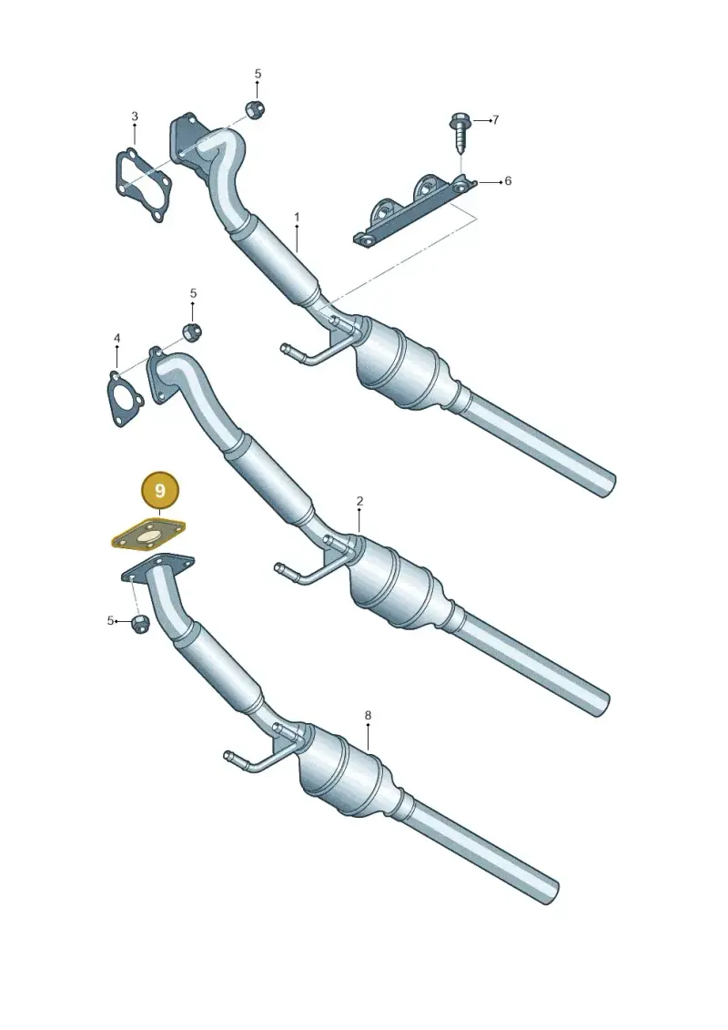 155253115 — Volkswagen GOLF/VAR./4MOT. A4     02 (2001-2002) diagram 194253600, position 9