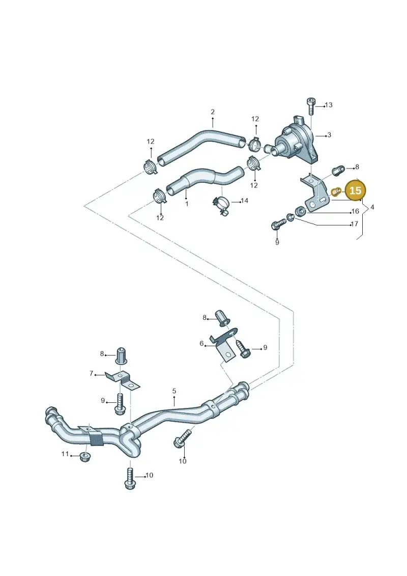 171035343A — Volkswagen TRANSPORTER GESCHL.    08 (2007-) diagram 410819610, position 15
