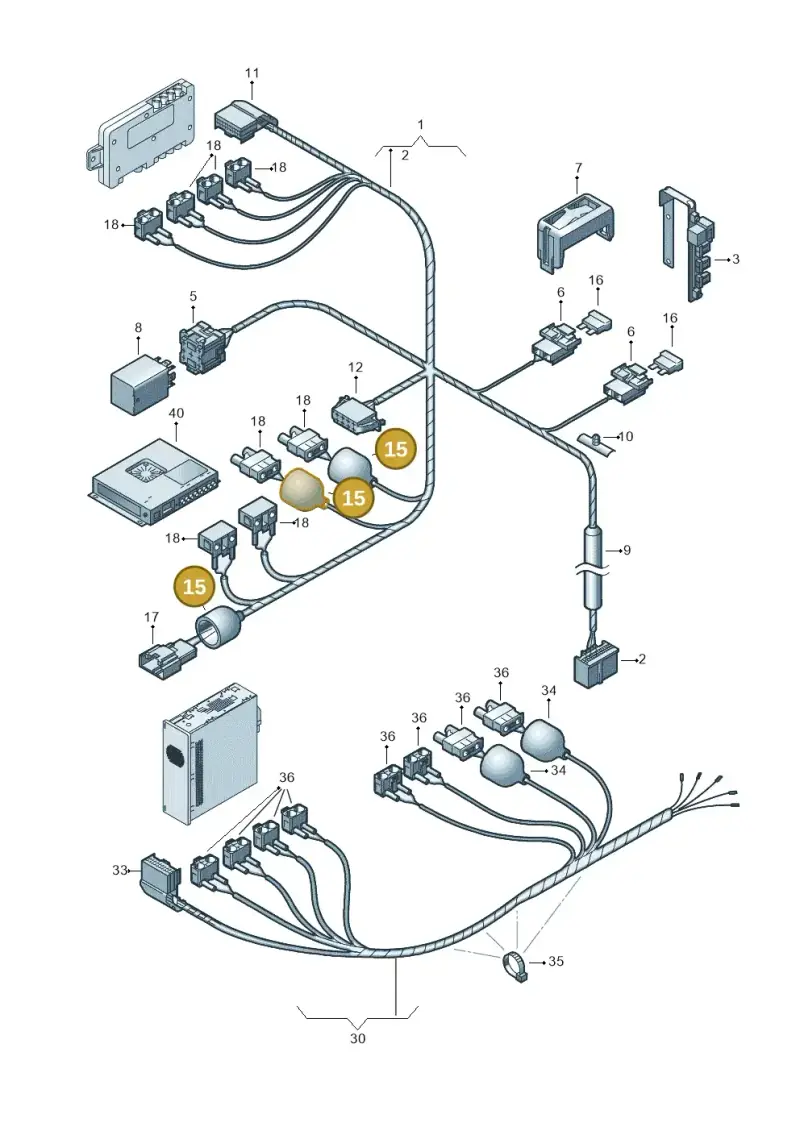 171035518B — Volkswagen Touareg                08> (2007-) diagram 274972770, position 15