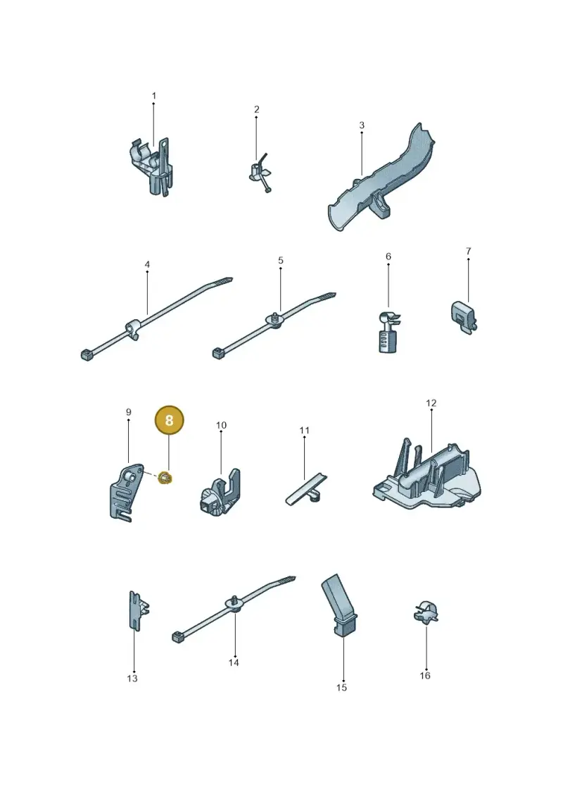 171201969 — Volkswagen Up! 1.0 TSI (2013-2017) diagram 559971000, position 8