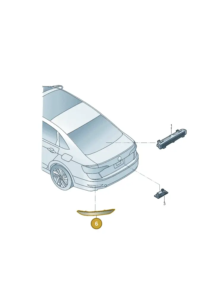 17A945106A — Volkswagen Jetta 1.4 (2017-2024) diagram 431945100, position 6