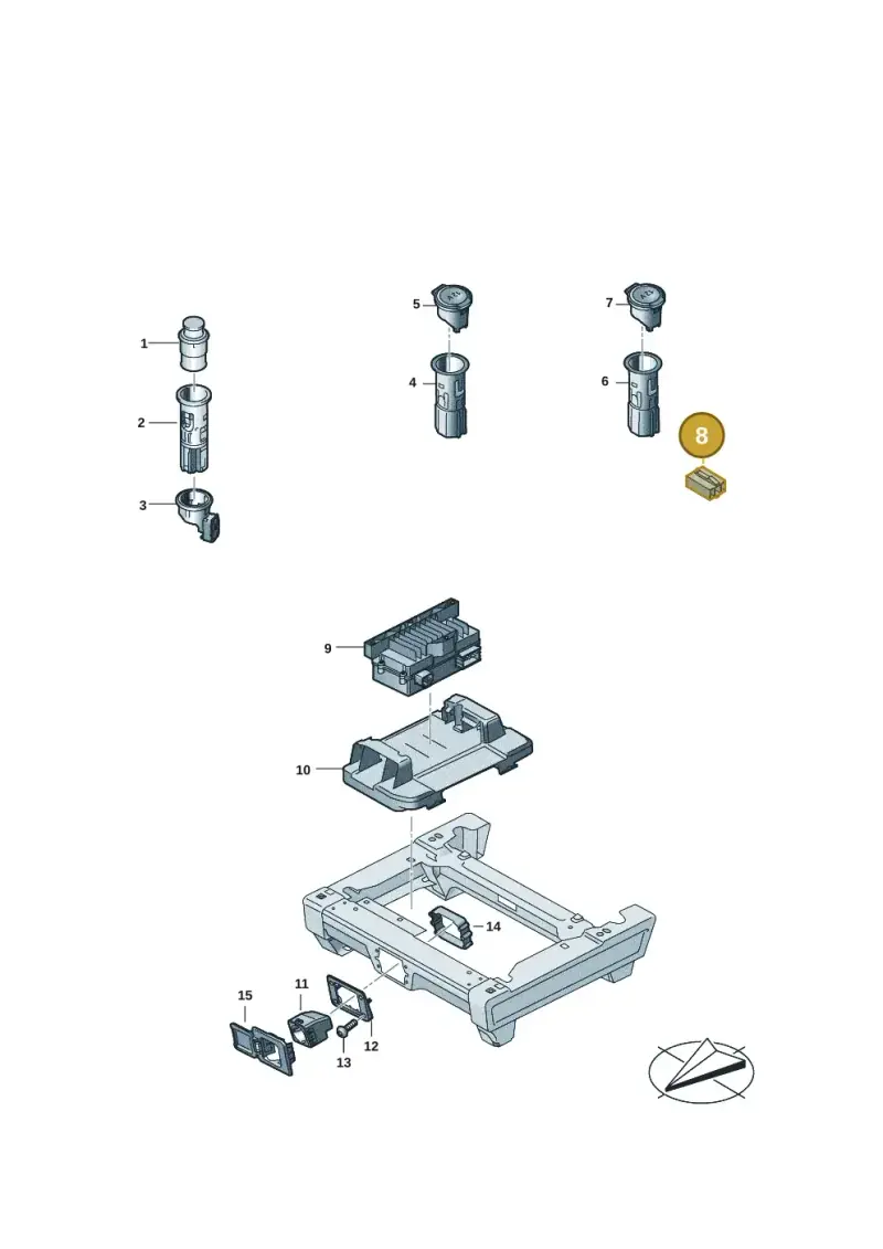 191919321 — Volkswagen ID.Buzz (2022-) diagram 15a919020, position 8