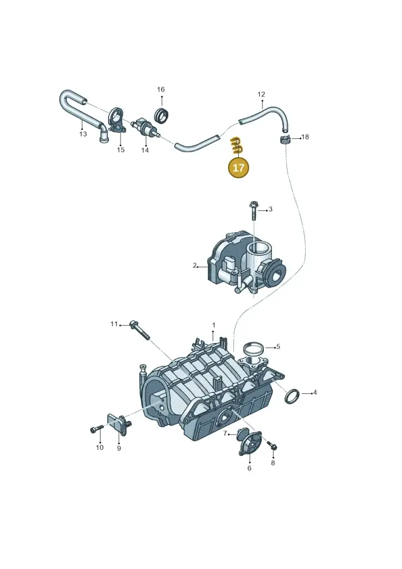 191955980 — Volkswagen Polo (2008-2009) diagram 657133100, position 17