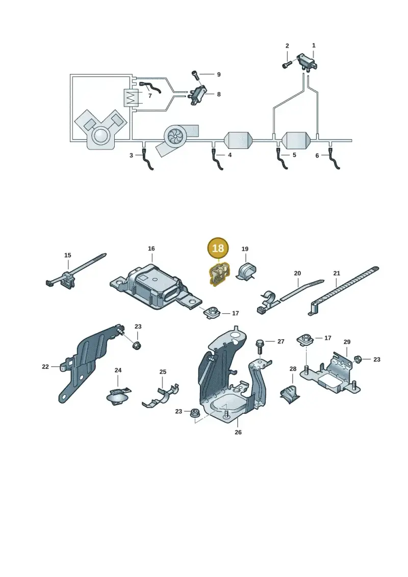 191971899 — Audi Q8 (2018-2025) diagram 429906009, position 18