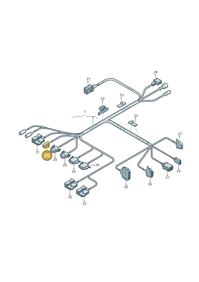 191972701 — Volkswagen LUPO/3L TDI (2003-2005) diagram 441972450, position 25