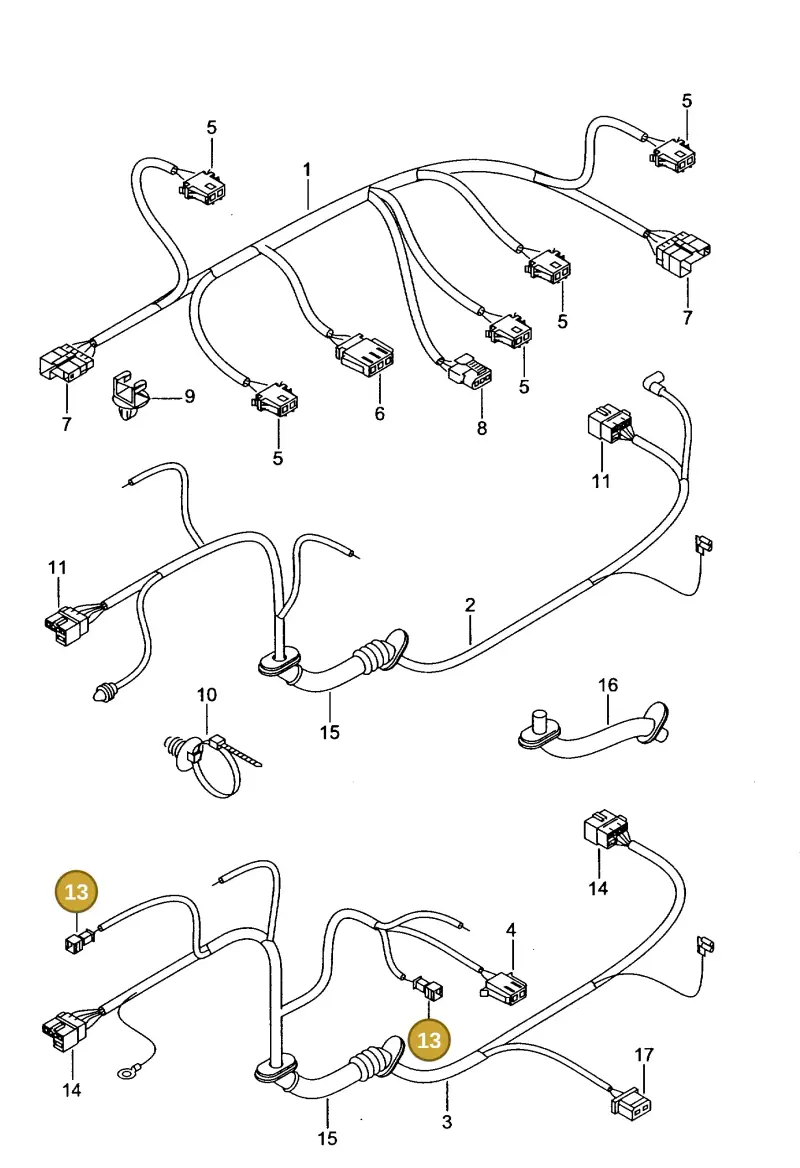 191972711 — SEAT CORDOBA/VARIO (1999-2002) diagram 237972420, position 13