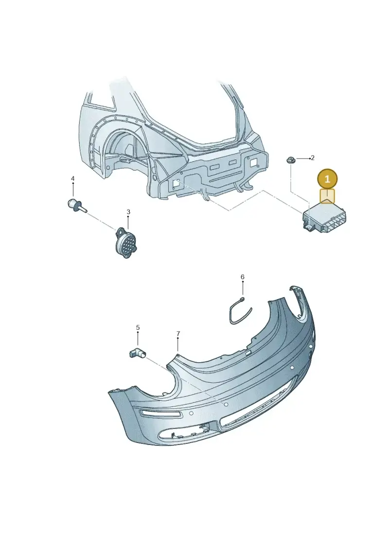 1C0919283A — Volkswagen New Beetle             06> (2005-) diagram 467919200, position 1