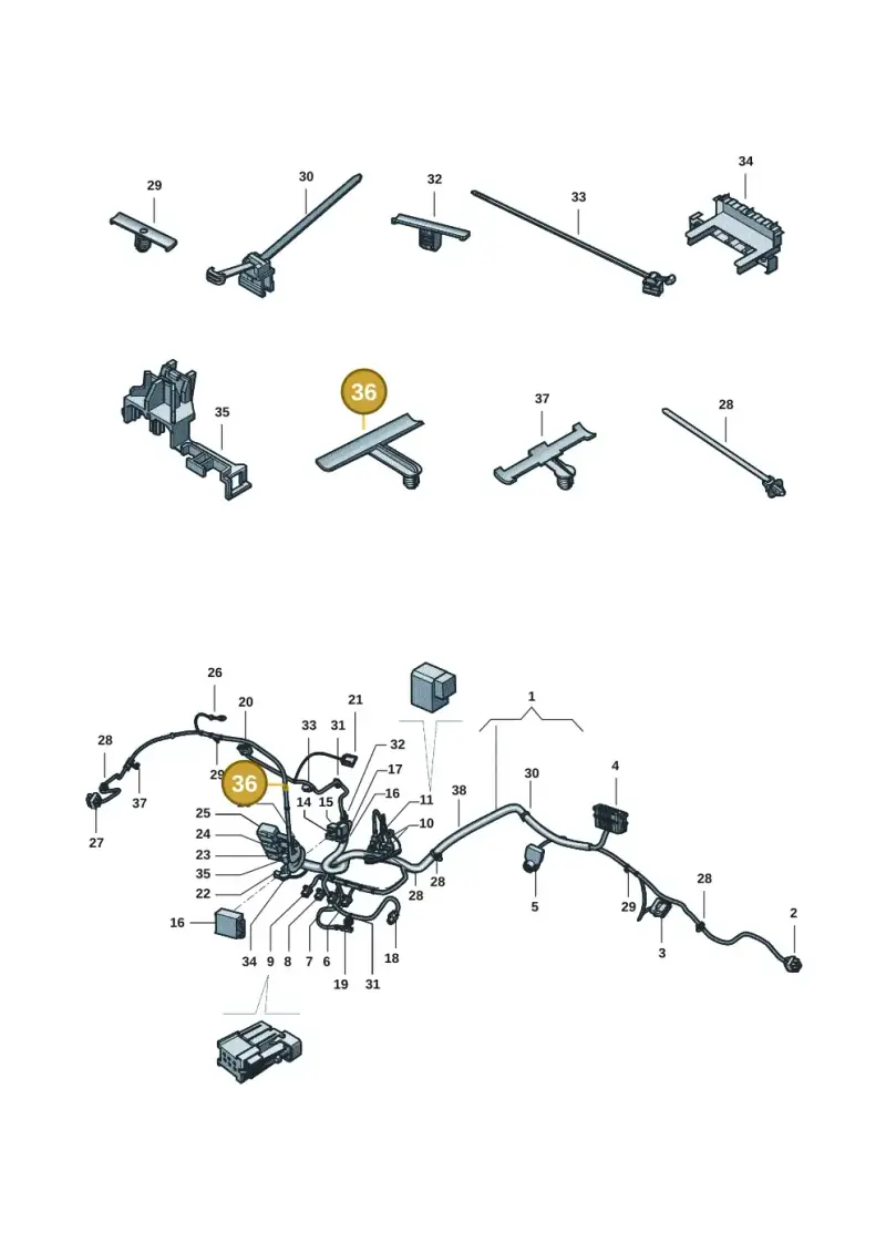 1C0971848C — Volkswagen Amarok twin cab (2022-) diagram 2ha971084, position 36