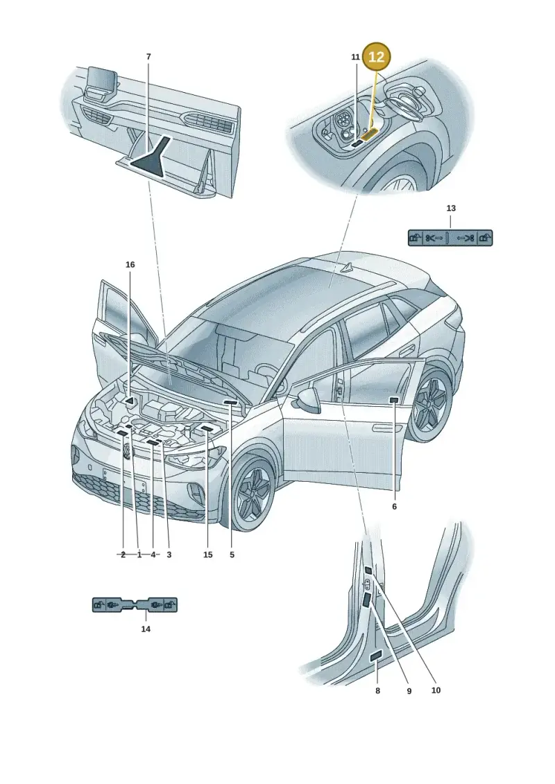 1EA010007 — Volkswagen ID.4 Pro (2020-2023) diagram 11a010000, position 12