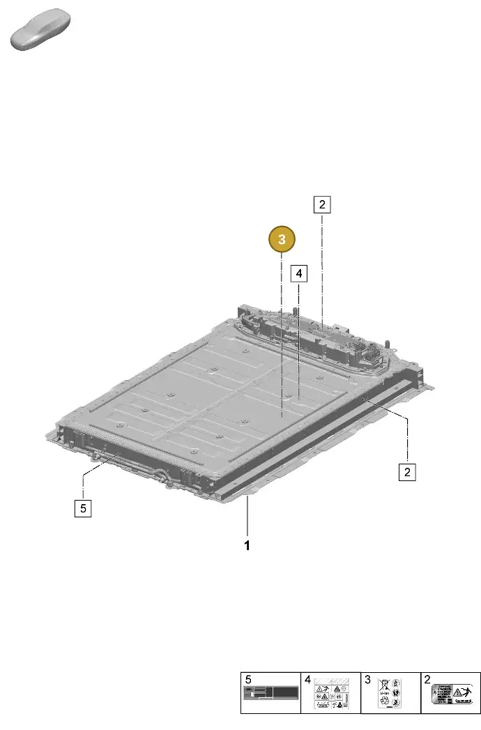 1EA010505 — Porsche Macan (2024-2024) diagram p61251000, position 3