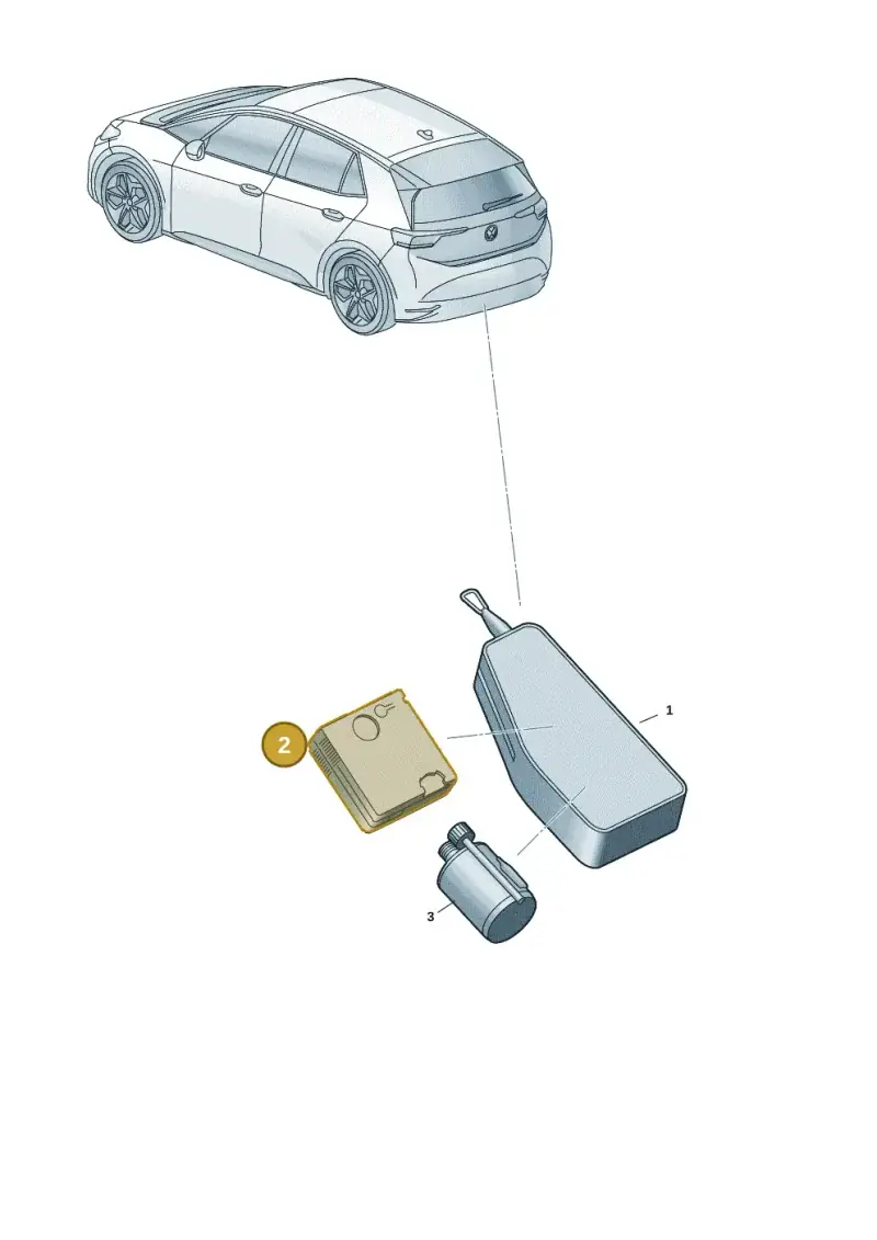 1EA012615A — Volkswagen ID.4 Pro (2020-2023) diagram 10a012001, position 2