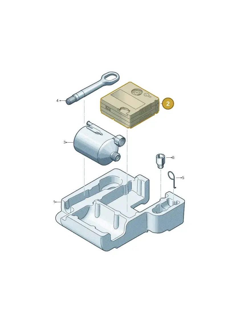1EA012615B — Volkswagen ID.7 Limousine Pro (2023-) diagram 14b012001, position 2