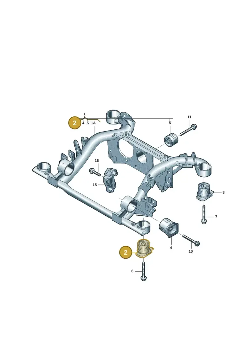 1EA505145J — Volkswagen ID.3 (2021-) diagram 10d505020, position 2