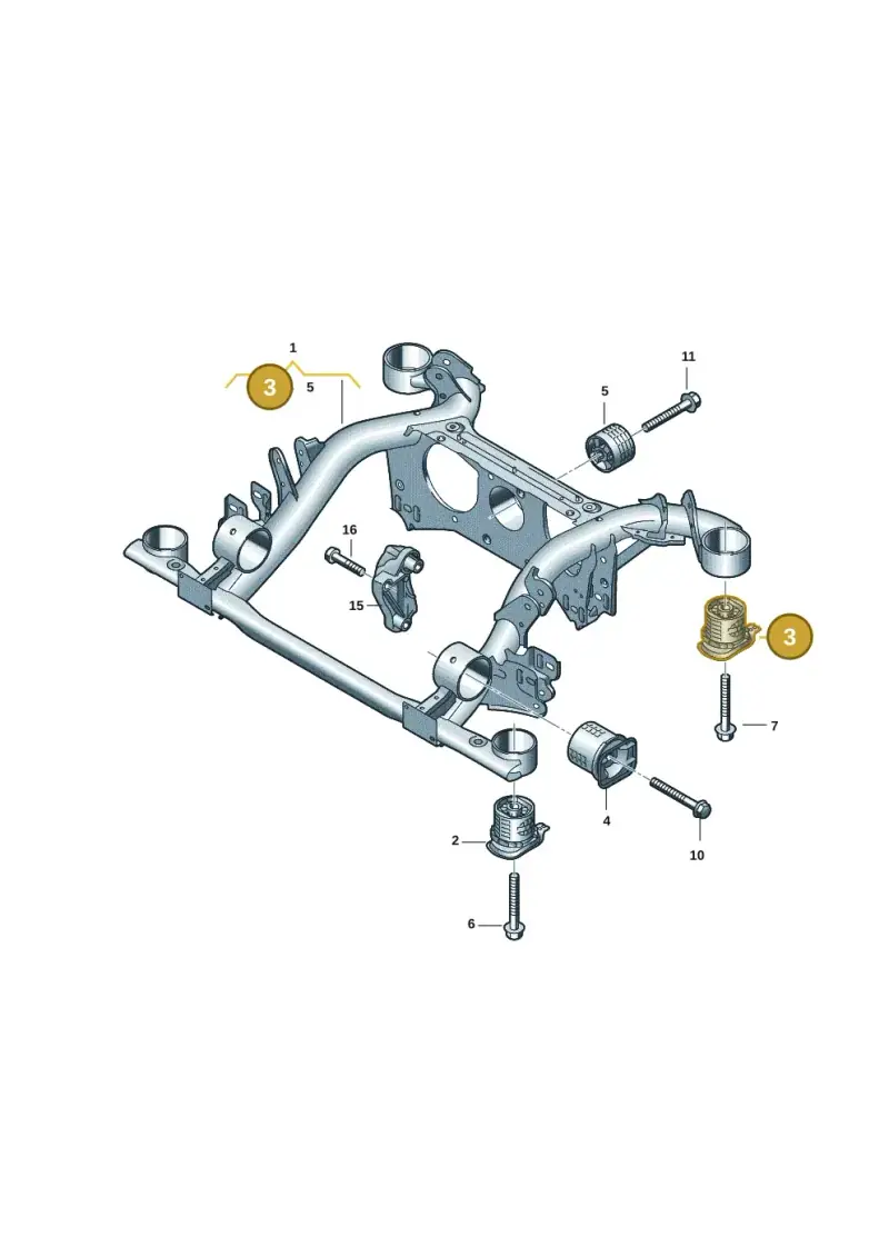 1EA505145K — Volkswagen ID.4 Pro (2020-2023) diagram 10a505000, position 3