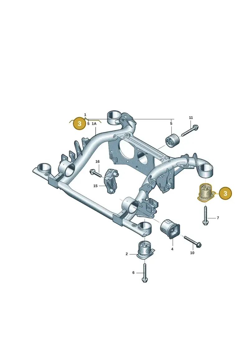 1EA505145K — Volkswagen ID.3 (2021-) diagram 10d505020, position 3