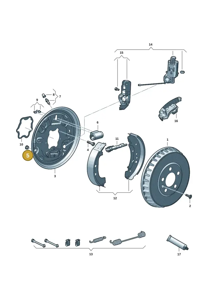 1EA609163 — Volkswagen ID.7 Limousine Pro (2023-) diagram 89a609000, position 5