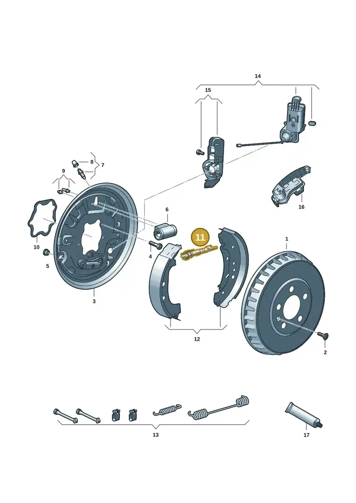 1EA609820 — Volkswagen ID.7 Limousine Pro (2023-) diagram 89a609000, position 11