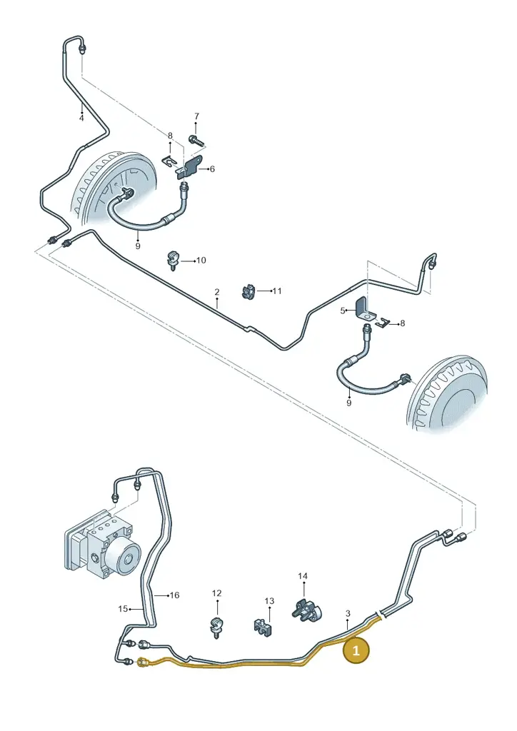 1EA614741B — Volkswagen ID.4 Pro (2020-2023) diagram 89a611035, position 1