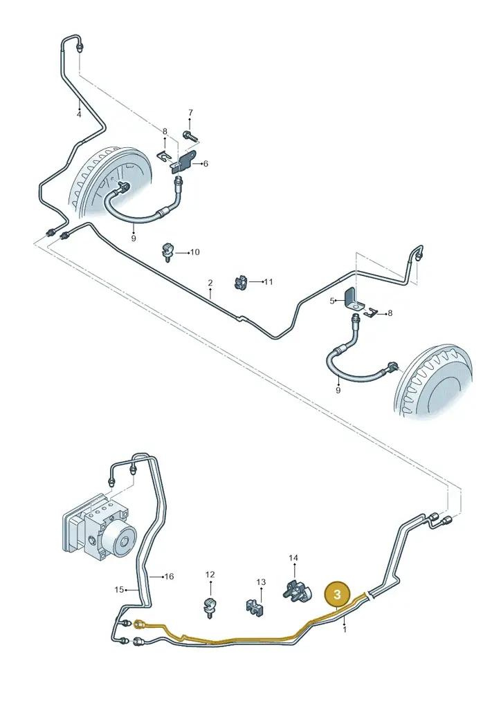 1EA614742B — Volkswagen ID.4 Pro (2020-2023) diagram 89a611035, position 3