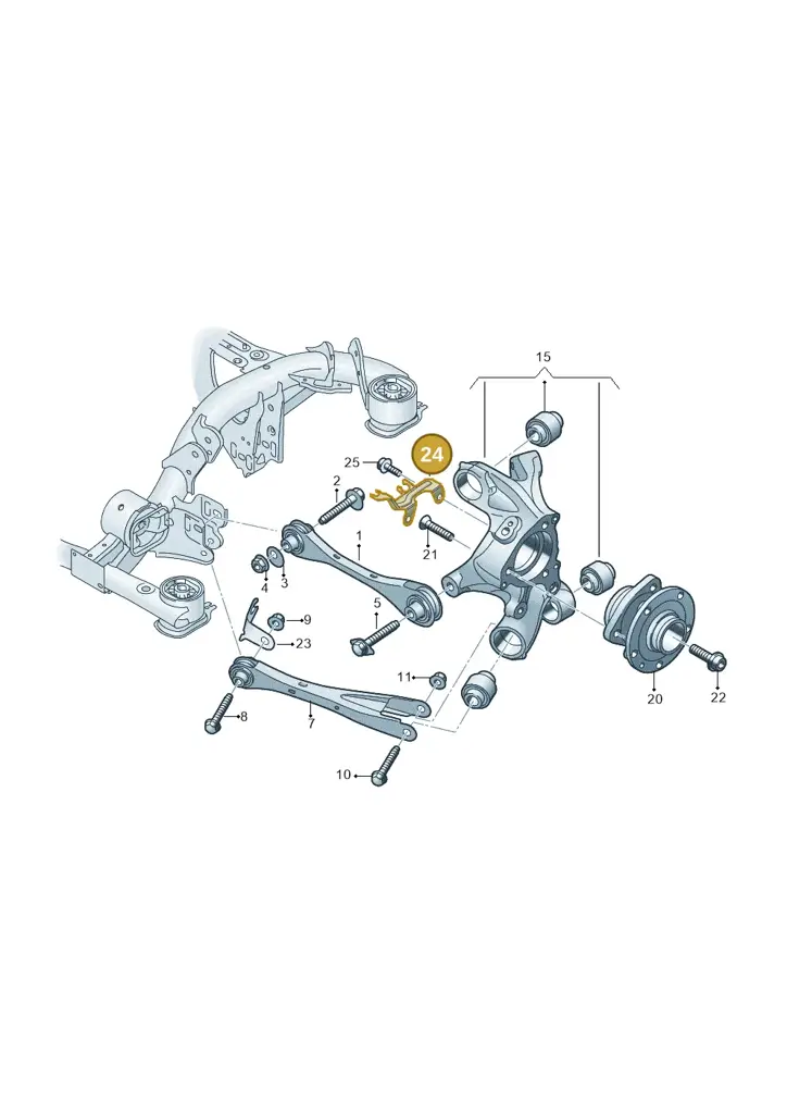 1EA615131F — Volkswagen ID.7 Limousine Pro (2023-) diagram 11a505120, position 24