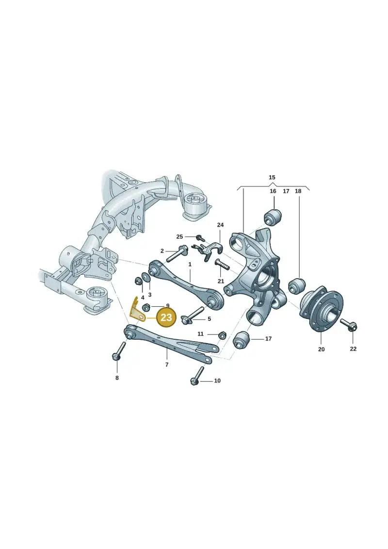 1EA615132E — Volkswagen Aero saloon (2023-) diagram 11d501200, position 23