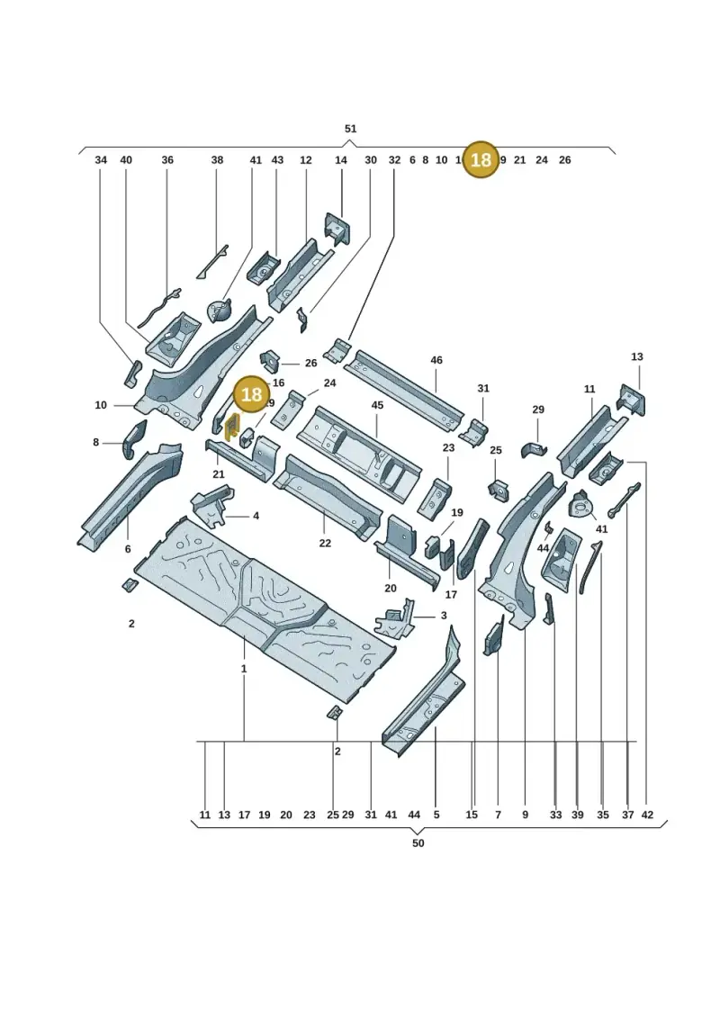 1EA802492 — Volkswagen ID.3 (2021-) diagram 10d803020, position 18
