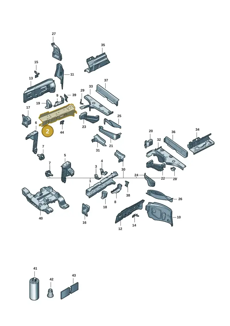 1EA803110 — Volkswagen ID.3 Pro (2019-2024) diagram 10a803000, position 2