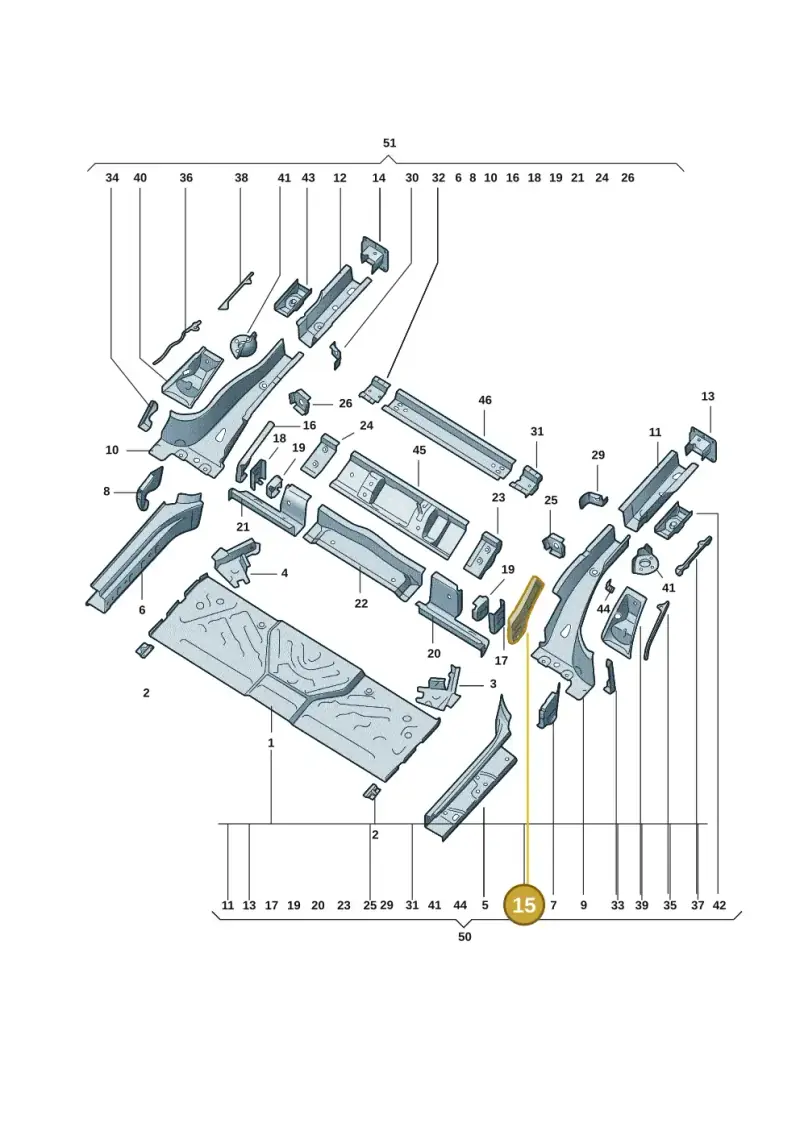1EA803775 — Volkswagen ID.3 (2021-) diagram 10d803020, position 15