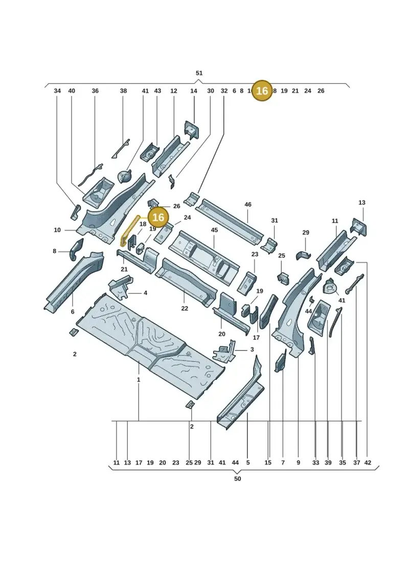 1EA803776 — Volkswagen ID.3 (2021-) diagram 10d803020, position 16