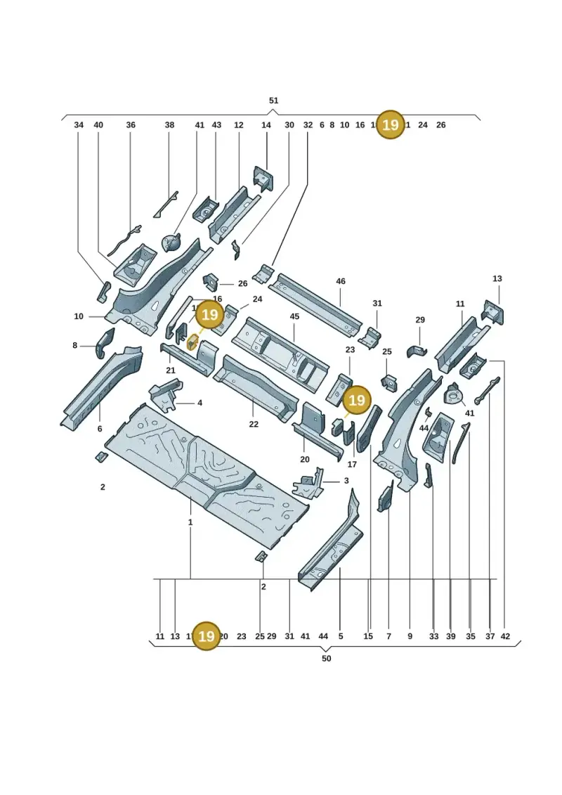 1EA803791 — Volkswagen ID.3 (2021-) diagram 10d803020, position 19