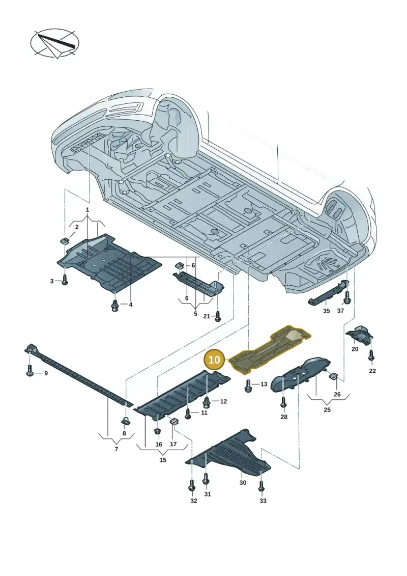 1EA804792E — Volkswagen ID.3 Pro (2019-2024) diagram 10a825000, position 10