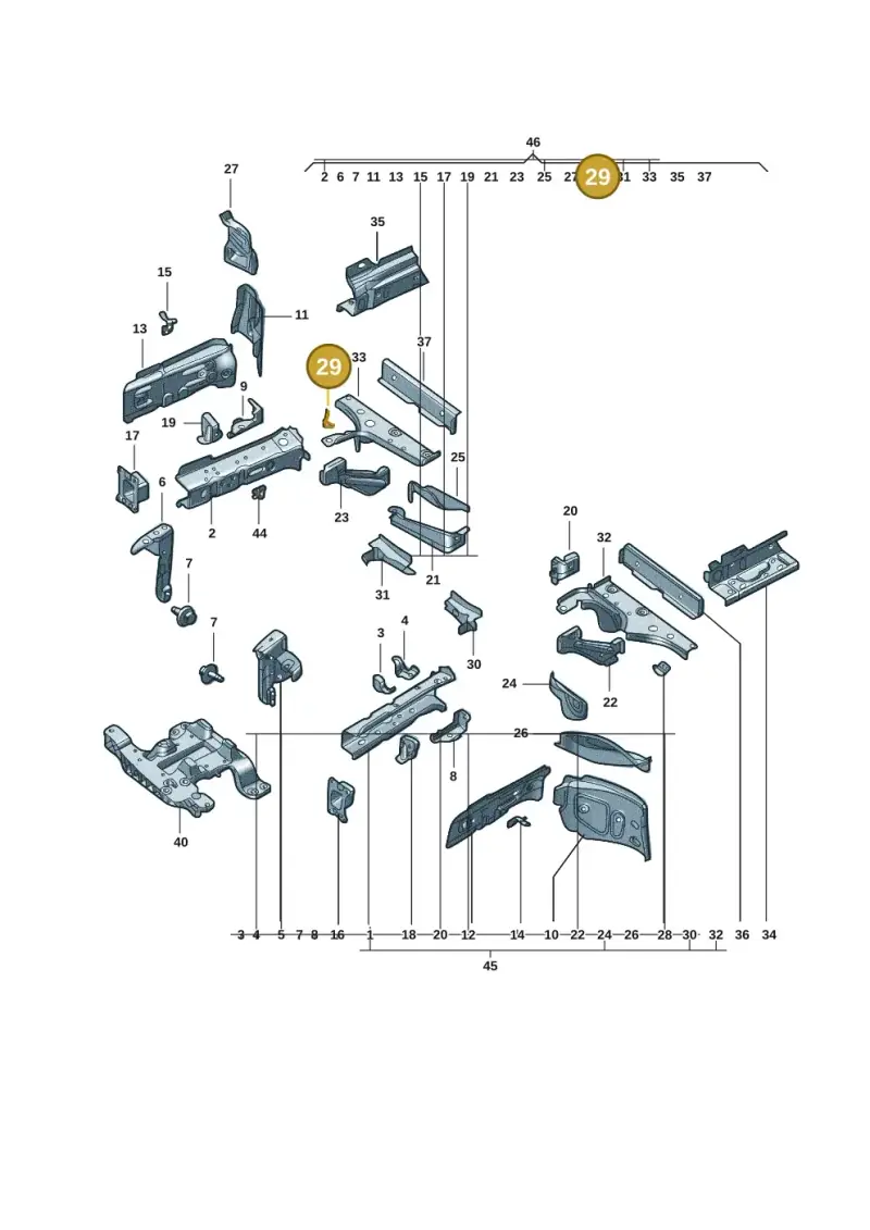 1EA804852 — Volkswagen ID.3 (2021-) diagram 10d803000, position 29