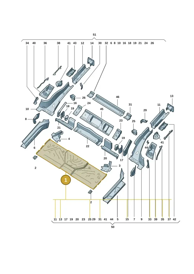 1EA813115 — Volkswagen ID.3 (2021-) diagram 10d803020, position 1