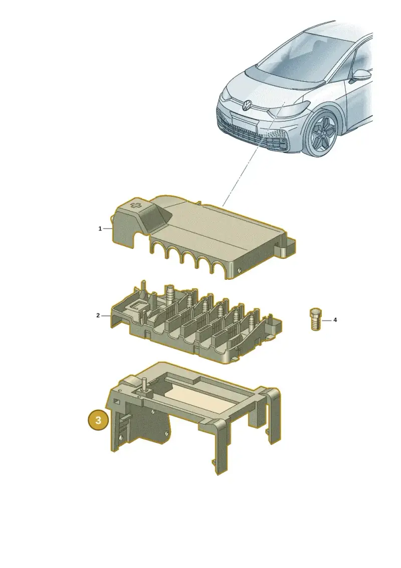 1EA915345 — Volkswagen ID.6 X (2021-) diagram 10a937020, position 3
