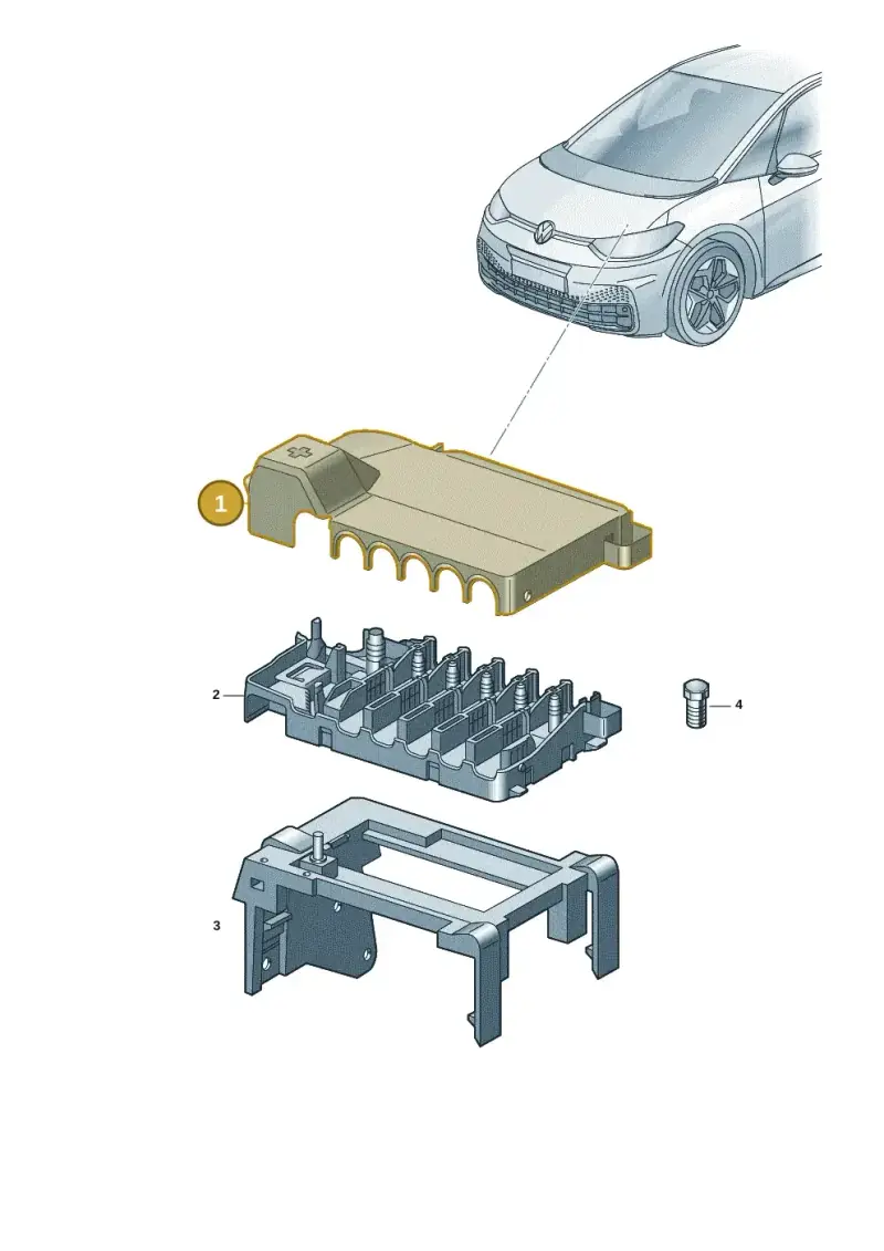 1EA915429C — Volkswagen ID.3 Pro (2019-2024) diagram 10a937020, position 1