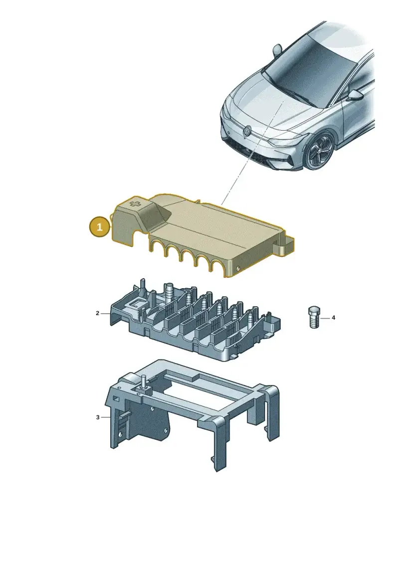 1EA915429C — Volkswagen ID.7 Limousine Pro (2023-) diagram 14b937020, position 1