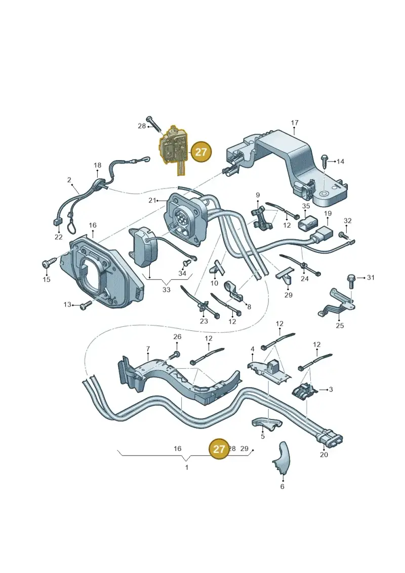 1EA915651B — Audi Q4 Sportback (2021-2025) diagram 89a970310, position 27