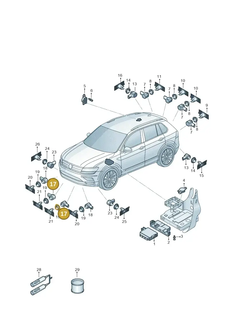 1EA919275C — Skoda Enyaq (2020-) diagram 804919500, position 17