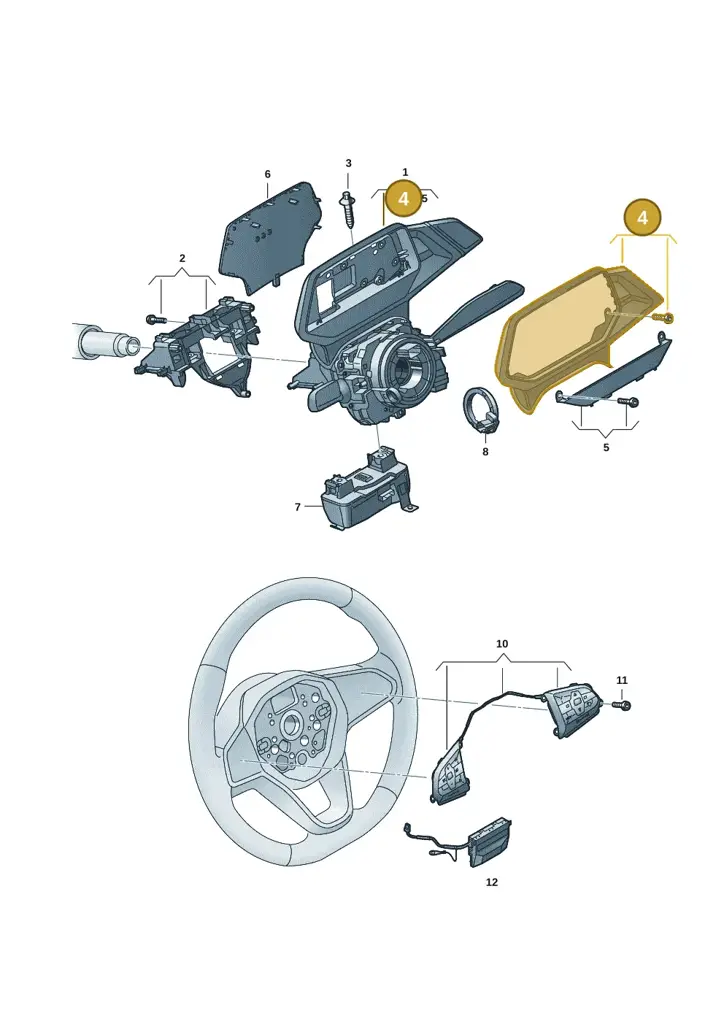 1EA9535809B9 — SEAT EBoost CUPRA (2021-) diagram 10a953050, position 4